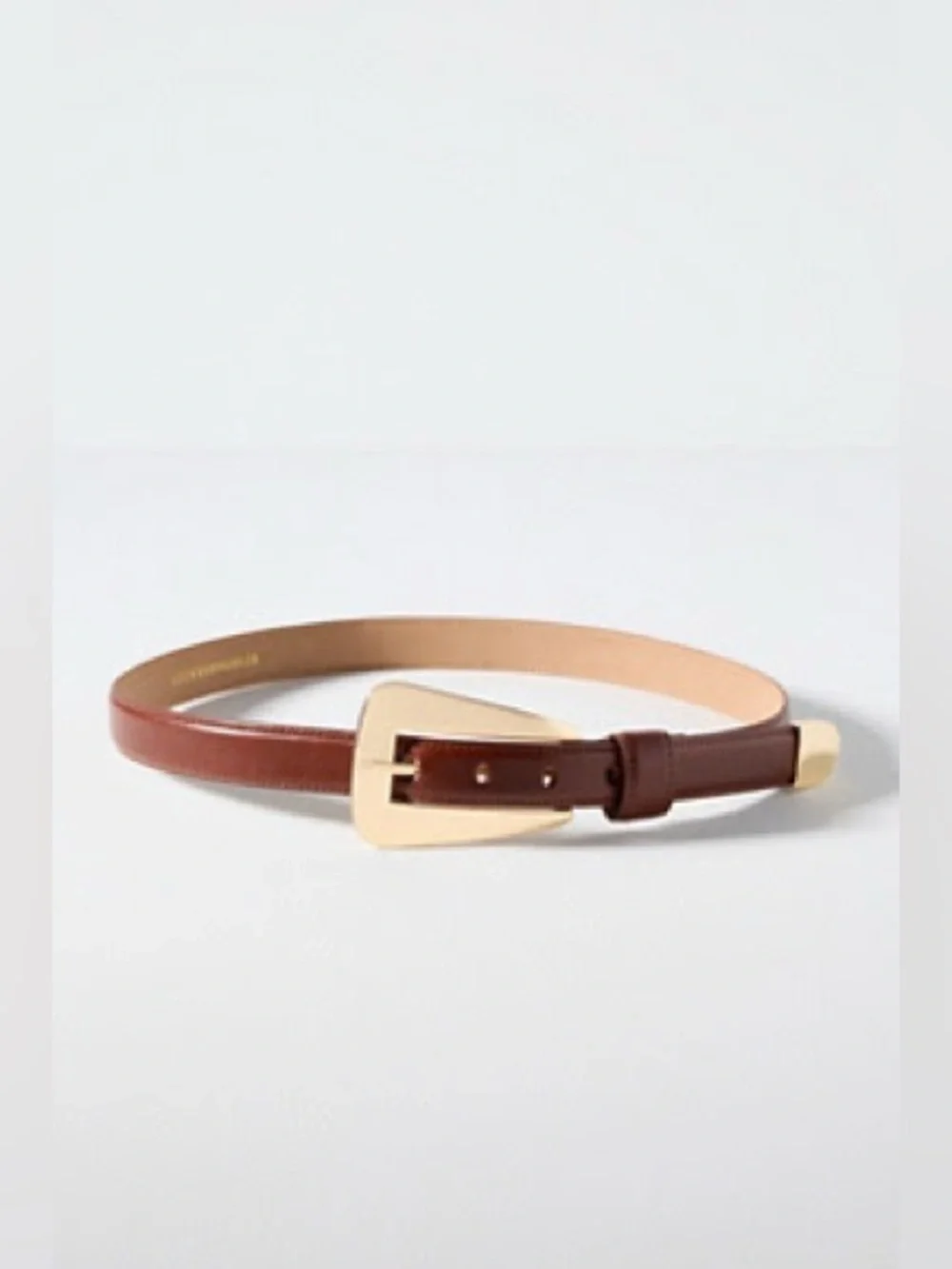 ANTHROPOLOGIE TAILORED LEATHER WESTERN BELT